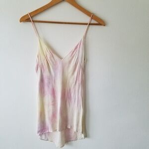 Chic Tie-Dye Spaghetti Strap Tank Top